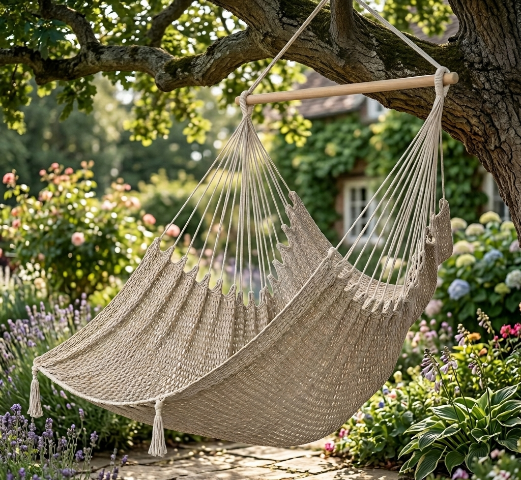 Dowels used for hammock